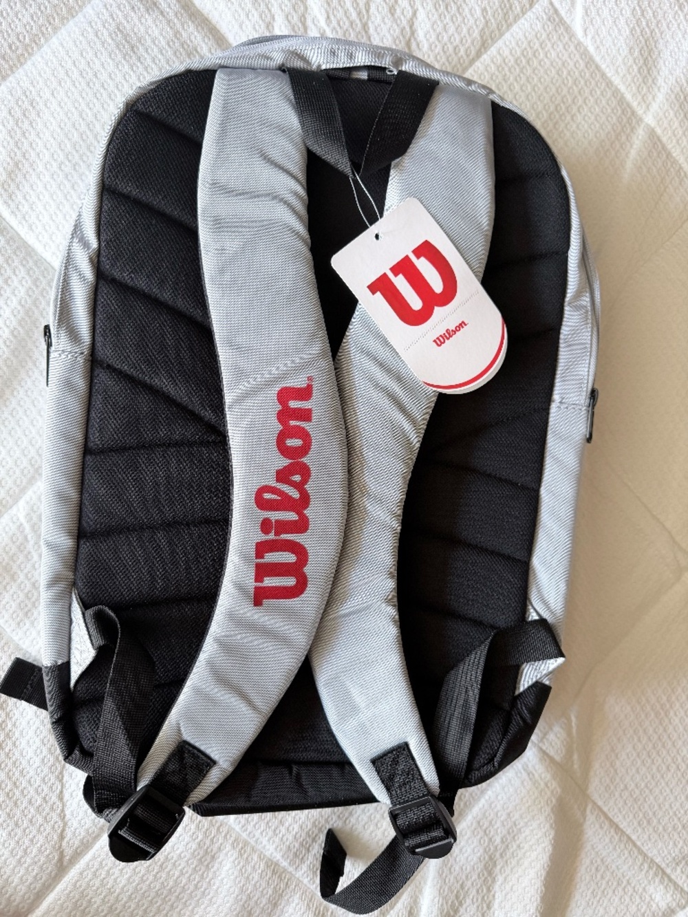 PICKLEBALL BACKPACK GRAY/BLACK/RED POLYESTER